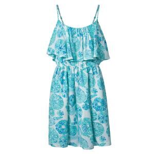 Lilly Pulitzer Blue Sundress Women's Size XS Sea Urchin For You